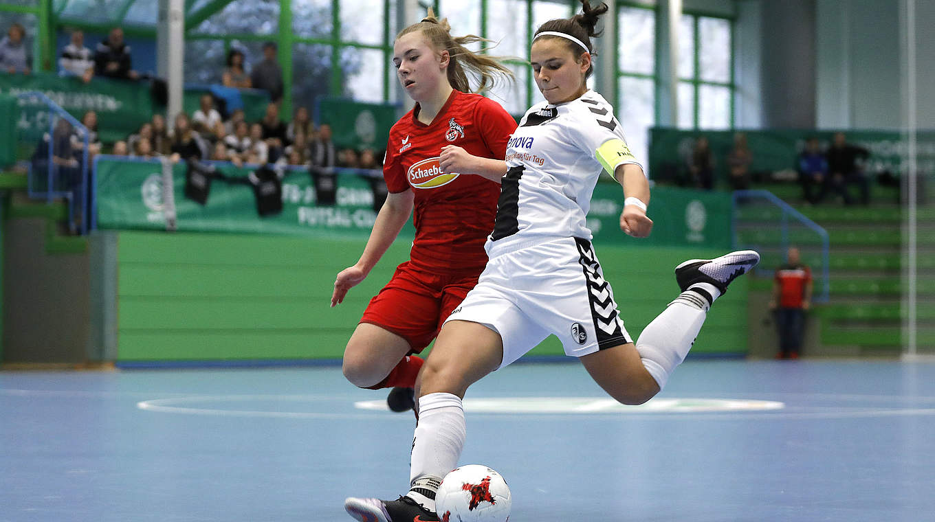 Kölner B Juniorinnen gewinnen Futsal Cup DFB Deutscher Fußball