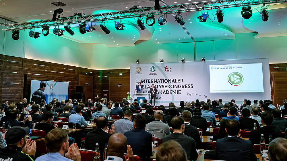 The first international game analysis congress was carried out under the banner of the DFB Academy. ©