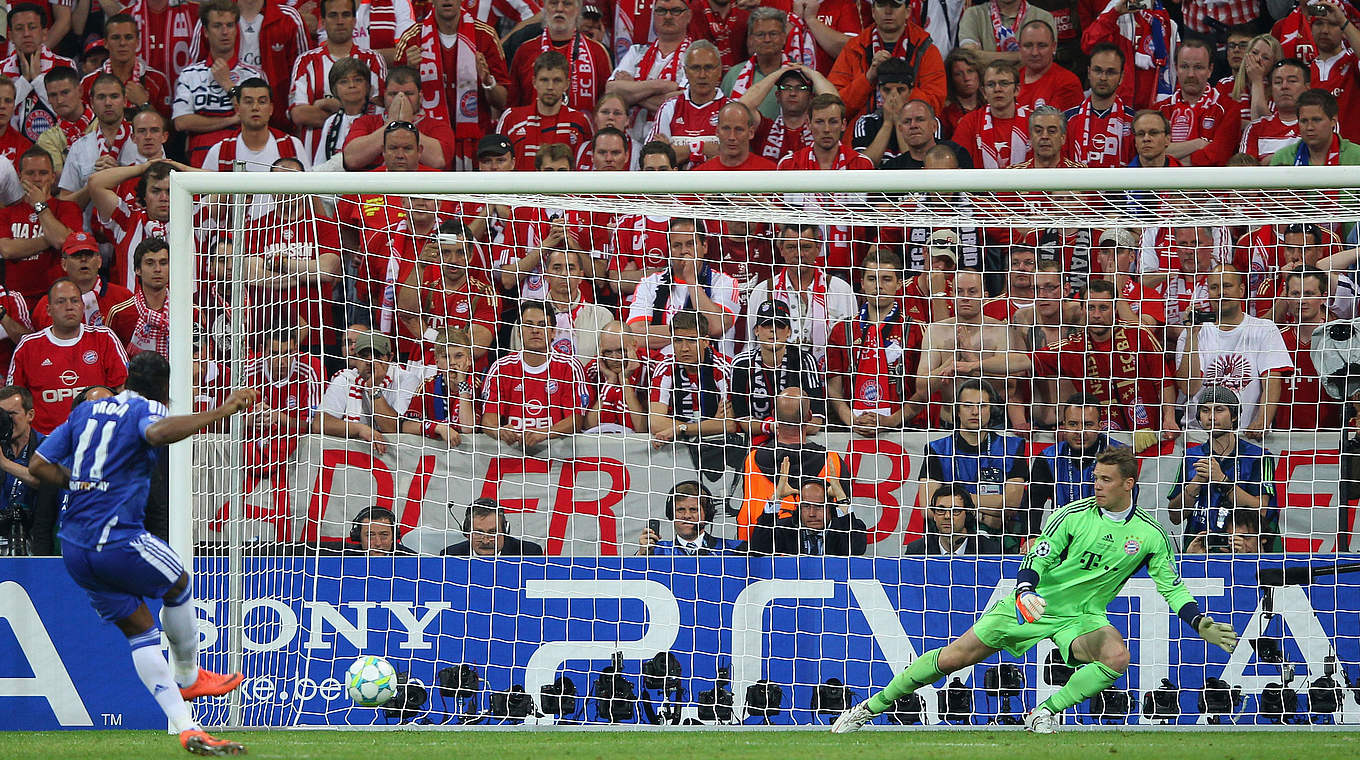 Verlorenes CL-Finale 2012: Bayern München unterliegt Chelsea London im "Finale dahoam" im Elfmeterschießen © 