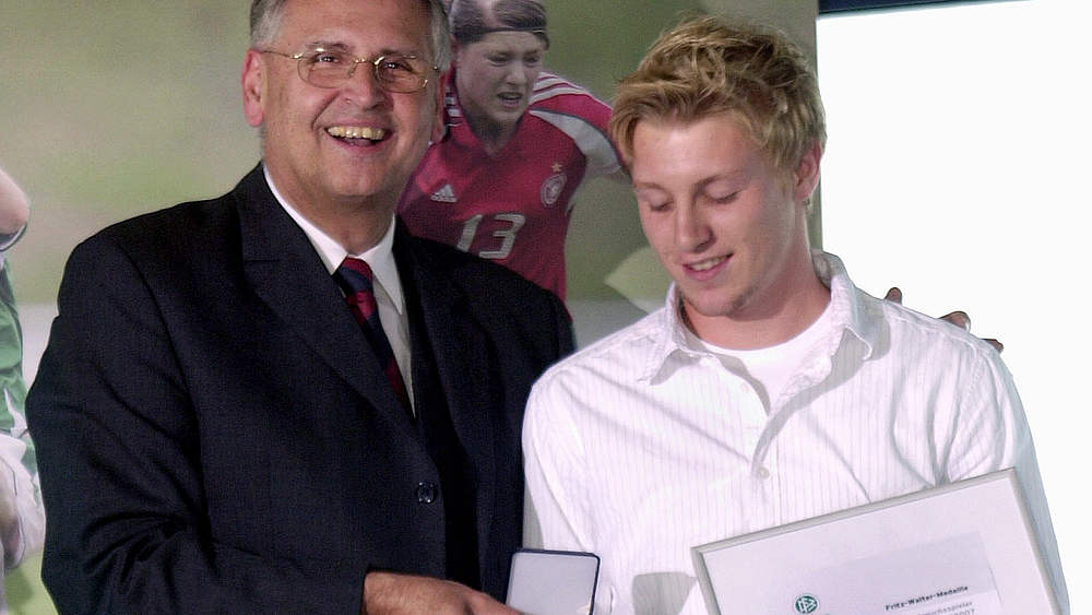 U 17-Gold ging an Patrick Funk aus Aalen © 2007 Getty Images