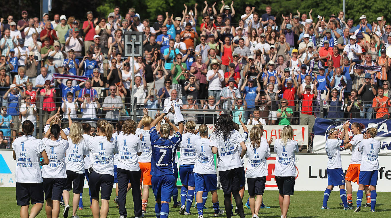Gemeinsam erfolgreich: Potsdam und seine Fans. © Copyright:  Bongarts/GettyImages