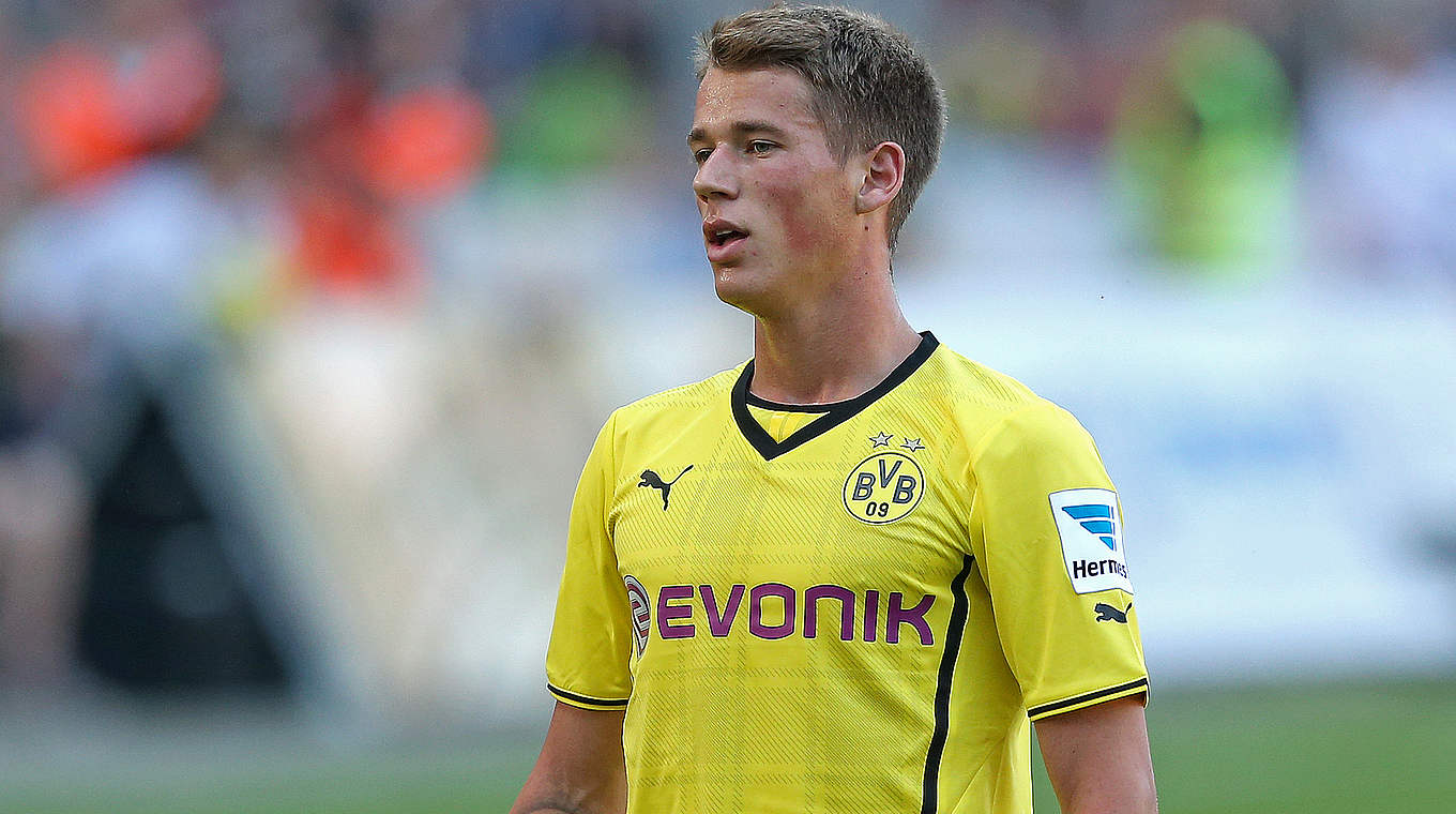Am 10. August 2013 debütierte Durm in der Bundesliga mit Borussia Dortmund © 2013 Getty Images