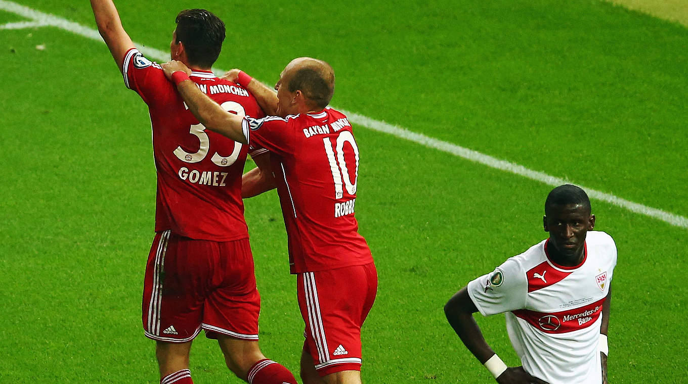 Trotz der Niederlage gegen die Bayern ist das Erreichen des Endspiels in Berlin Rüdigers größter Erfolg  © 2013 Getty Images