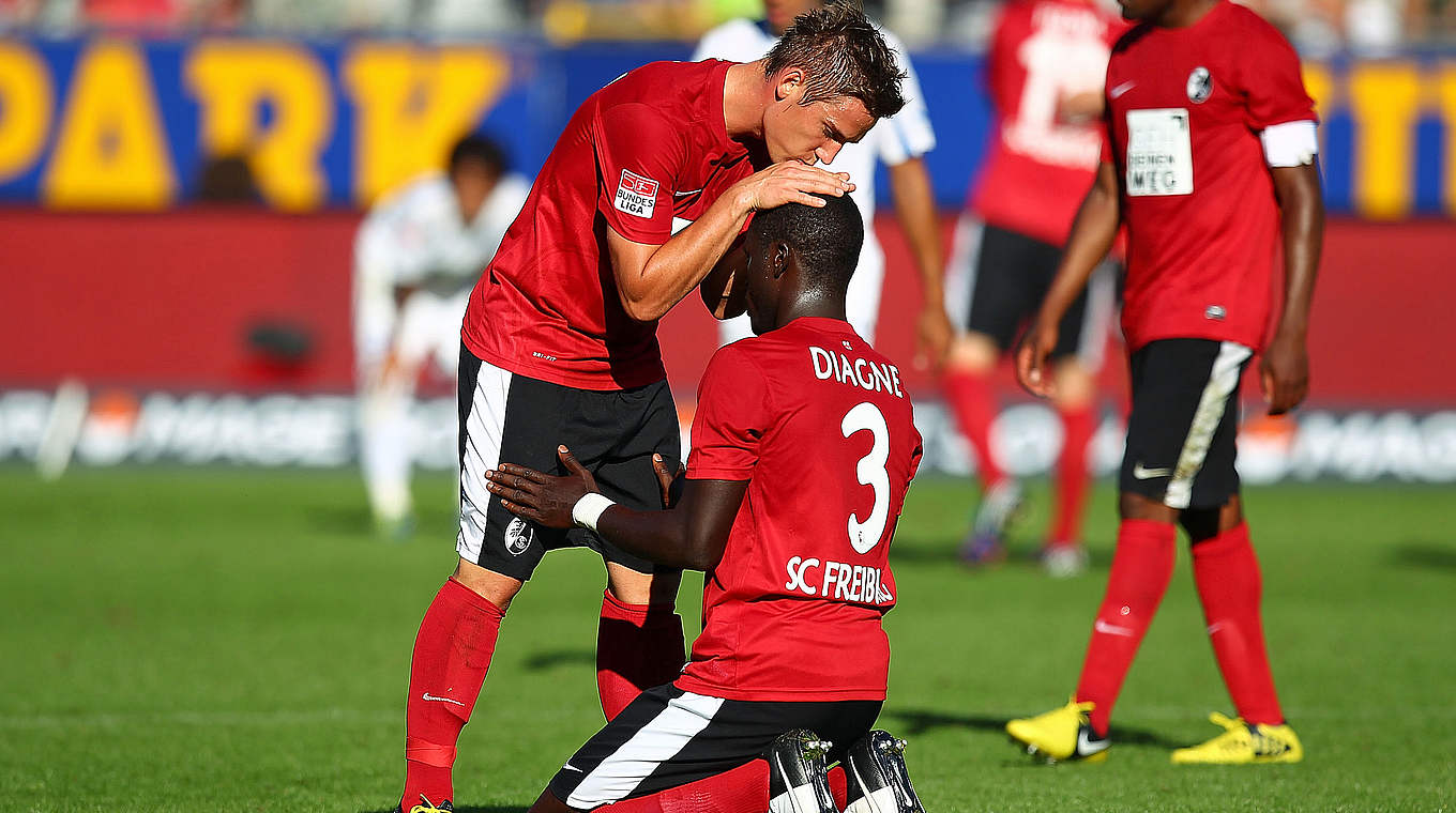 Mit dem SC Freiburg schaffte sorgt 2013 die Qualifikation zur Europa League © 2012 Getty Images
