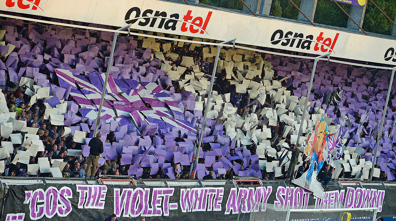 Spielstätte zur Eröffnung der neuen Drittliga-Saison: Die osnatel-Arena in Osnabrück © 2013 Getty Images