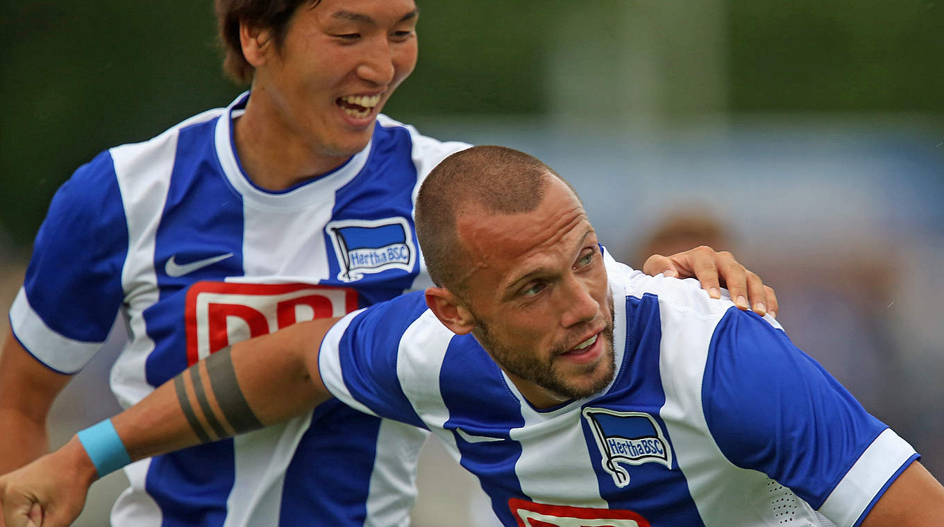 Torschütze gegen Eindhoven: Heitinga © 2014 Getty Images