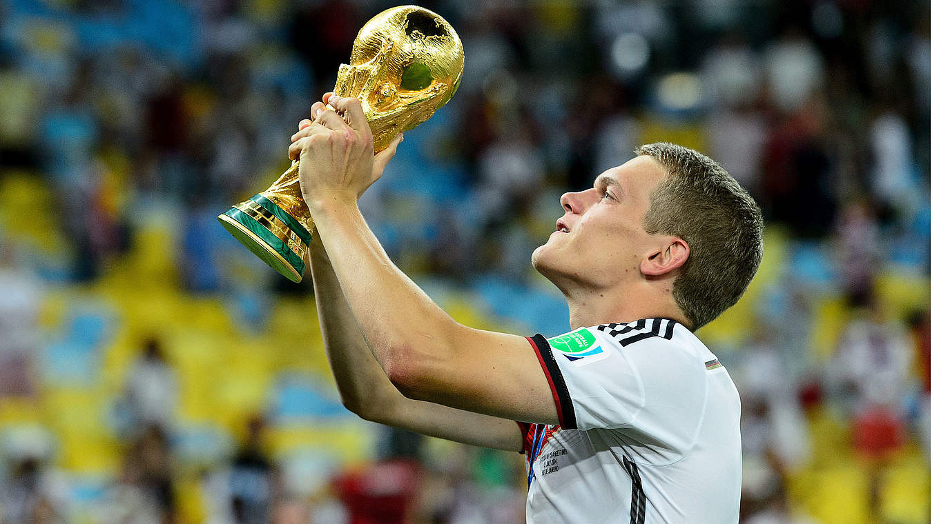 Schon im Trainingslager: Matthias Ginter  © 2014 Getty Images