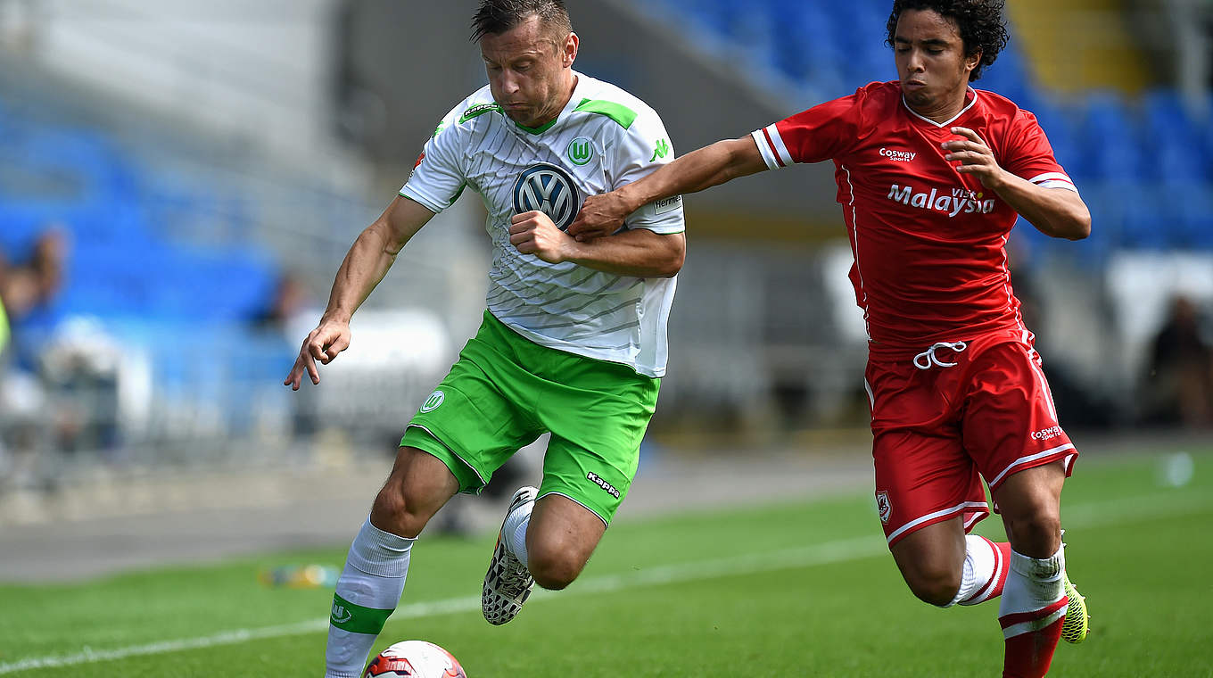 Später Ausgleichstreffer für Wolfsburg: Ivica Olic © 2014 Getty Images