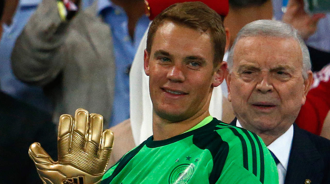 Goldener Handschuh: Manuel Neuer © 2014 Getty Images