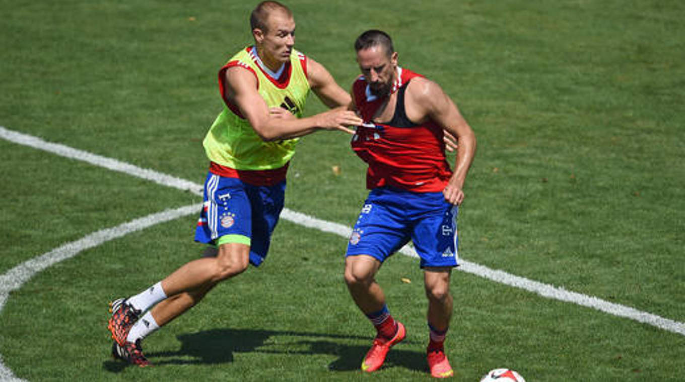 Auf USA-Trip mit Bayern: Badstuber (l.) © Bongarts/GettyImages