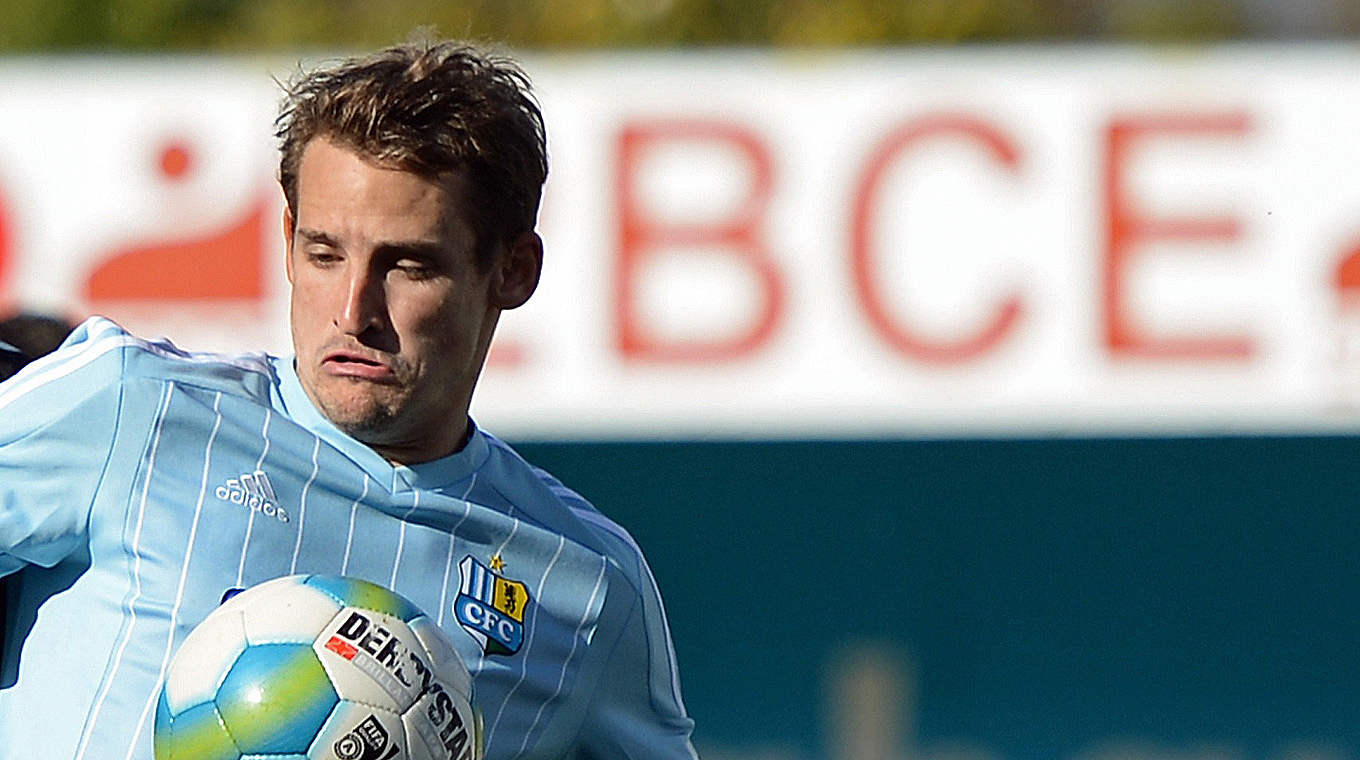 Rekordtorschütze: Anton Fink vom Chemnitzer FC © 2013 Getty Images