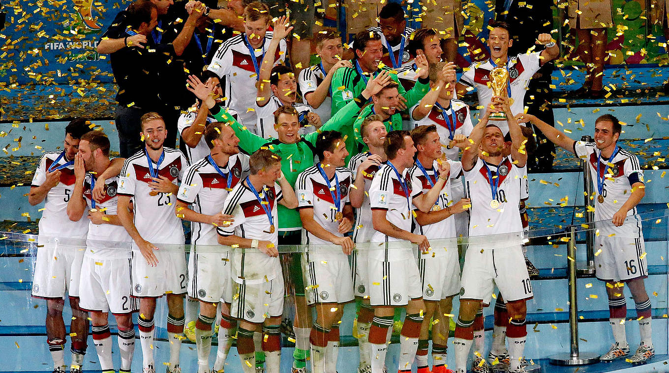 "Sportler des Monats" Juli: die deutsche Nationalmannschaft © 2014 Getty Images