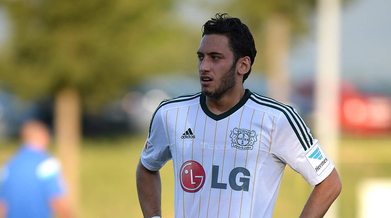 Trifft gegen Moskau: Hakan Calhanoglu © 2014 Getty Images