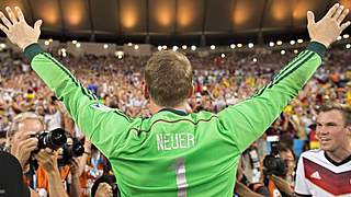 Überlebensgroß: Manuel Neuer strahlte während der WM Souveränität aus. © imago