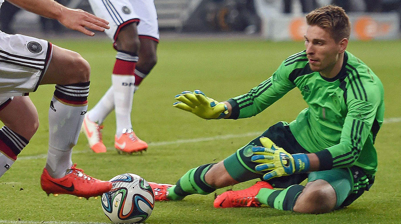 Seine Weltmeisterkarriere begann bei Viktoria Köln: Ron-Robert Zieler © 2014 Getty Images