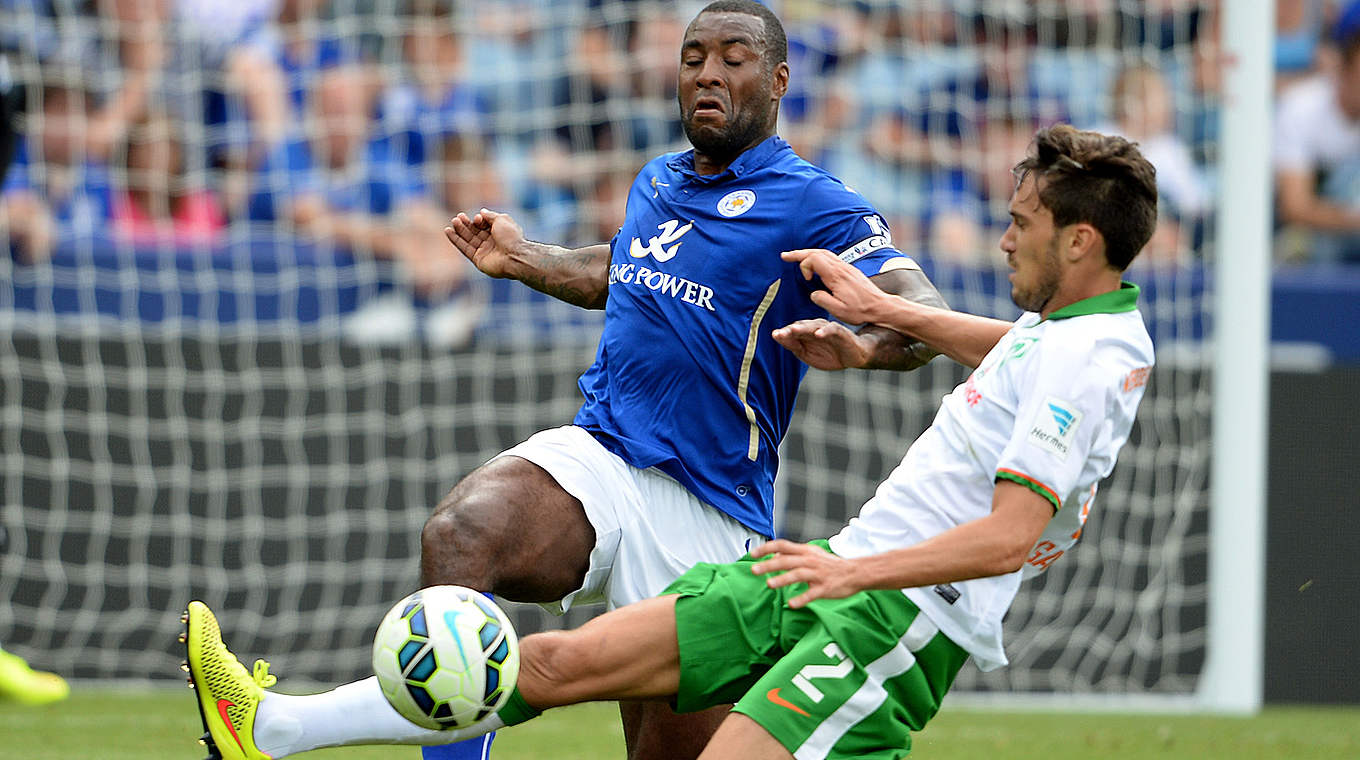 Rückschlag in Leicester: Werder Bremen © 2014 Getty Images