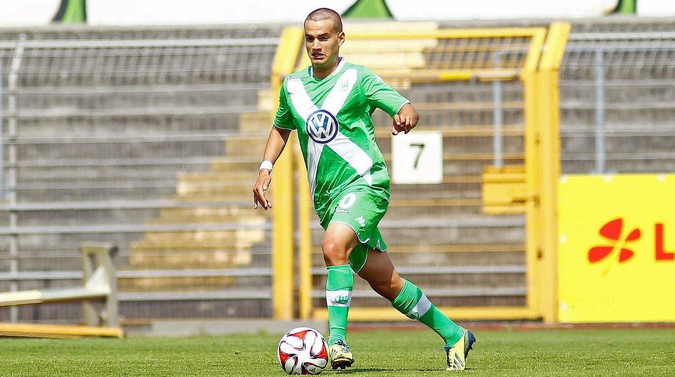 Erzielte das 1:0 für Wolfsburg: Amin Affane © imago/Christian Schroedter