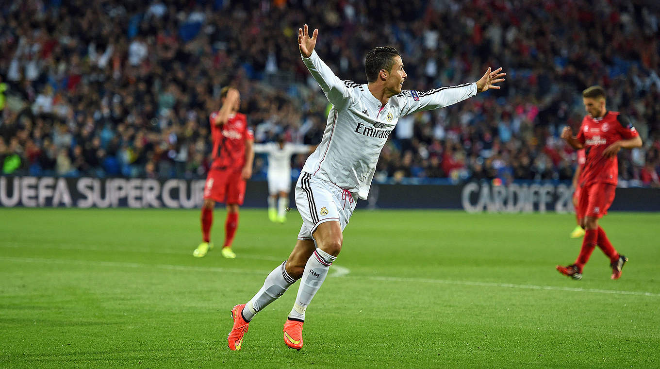 Zweifacher Torschütze: Ronaldo
 © 2014 Getty Images