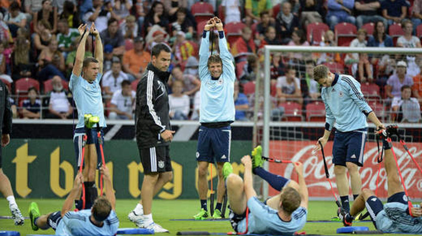 Seid dabei: beim öffentlichen Training der Weltmeister in Düsseldorf © Bongarts/GettyImages