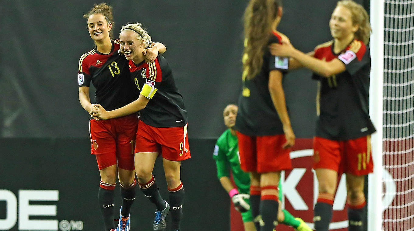 Acht der zwölf deutschen Treffer erzielt: Sara Däbritz und Pauline Bremer © Bongarts/GettyImages