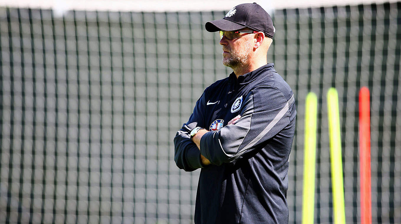 Hat noch Arbeit: Eintracht-Trainer Schaaf © Bongarts/GettyImages