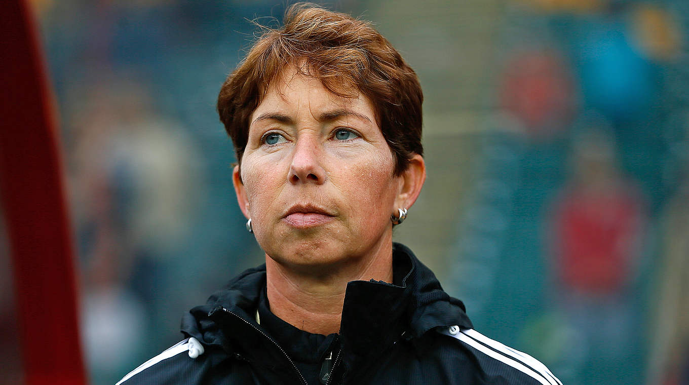 U-20 World Cup winning coach Maren Meinert © 2014 FIFA