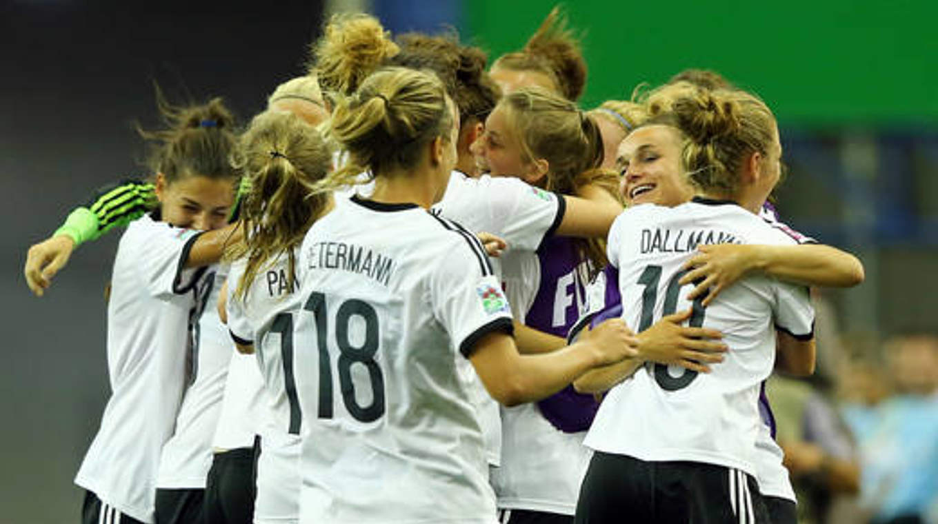 Finaleinzug geschafft: Großer Jubel bei den U 20-Frauen © FIFA/GettyImages