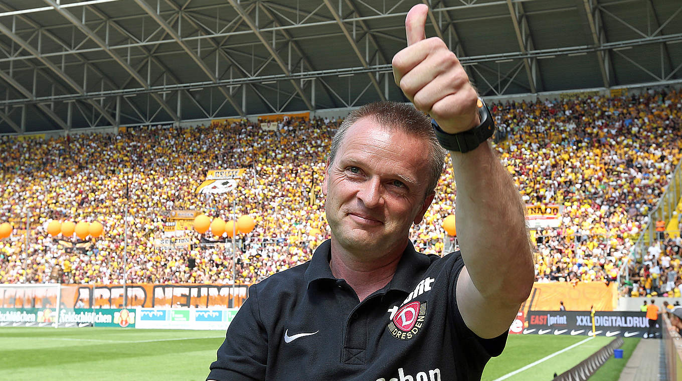 Kehrt als Trainer von Dynamo Dresden in seine Heimatstadt zurück: Stefan Böger © Bongarts/GettyImages