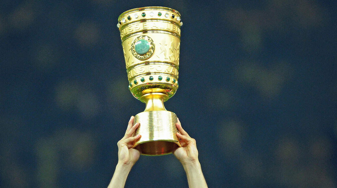 Das Objekt der Begierde: Die DFB-Pokaltrophäe © Bongarts/GettyImages