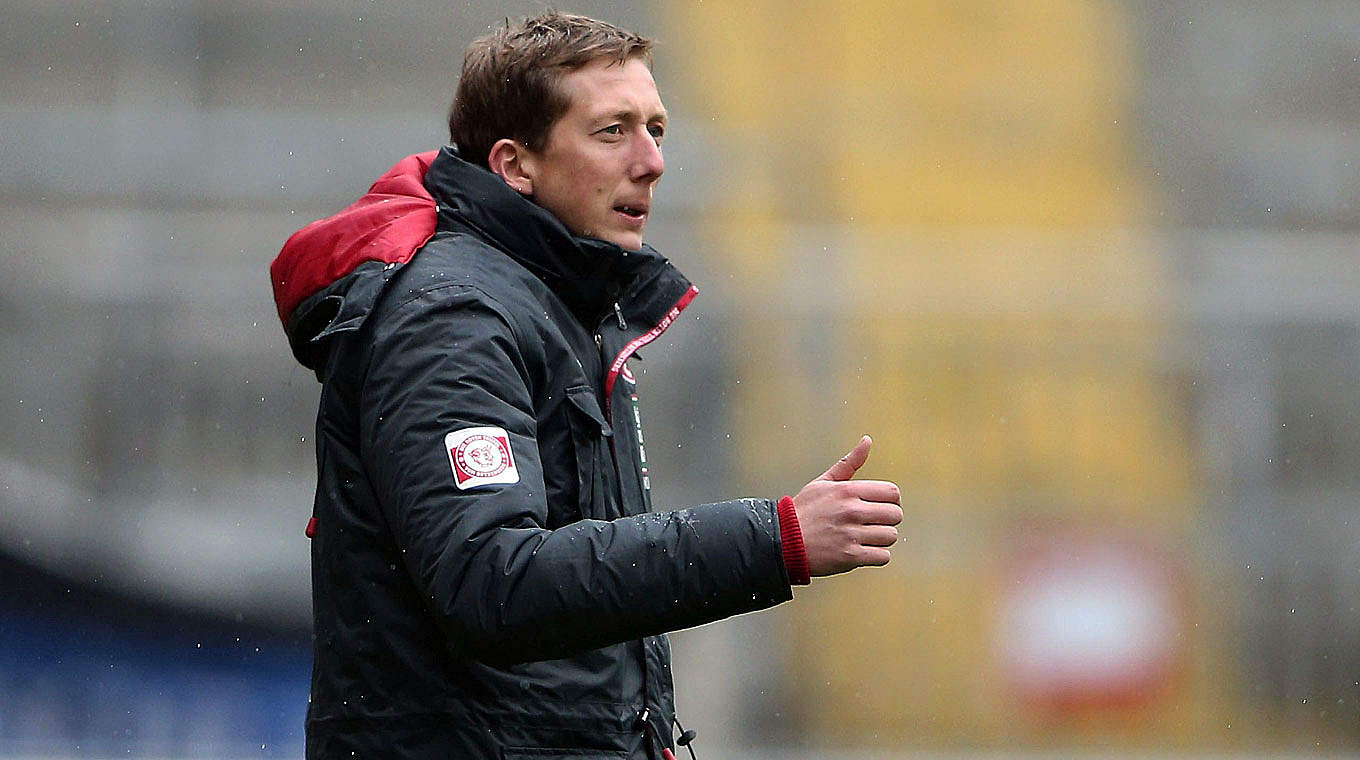 FCK-Trainer Konrad Fünfstück: "Niederlage in Elversberg haut uns nicht um" © Bongarts/GettyImages