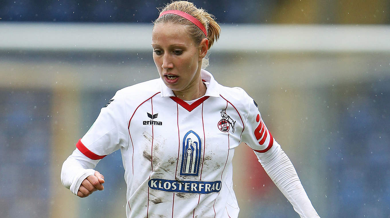 Schon 143 Einsätze in der 2. Frauen-Bundesliga Süd: Kölns Yvonne Zielinski © Bongarts/GettyImages