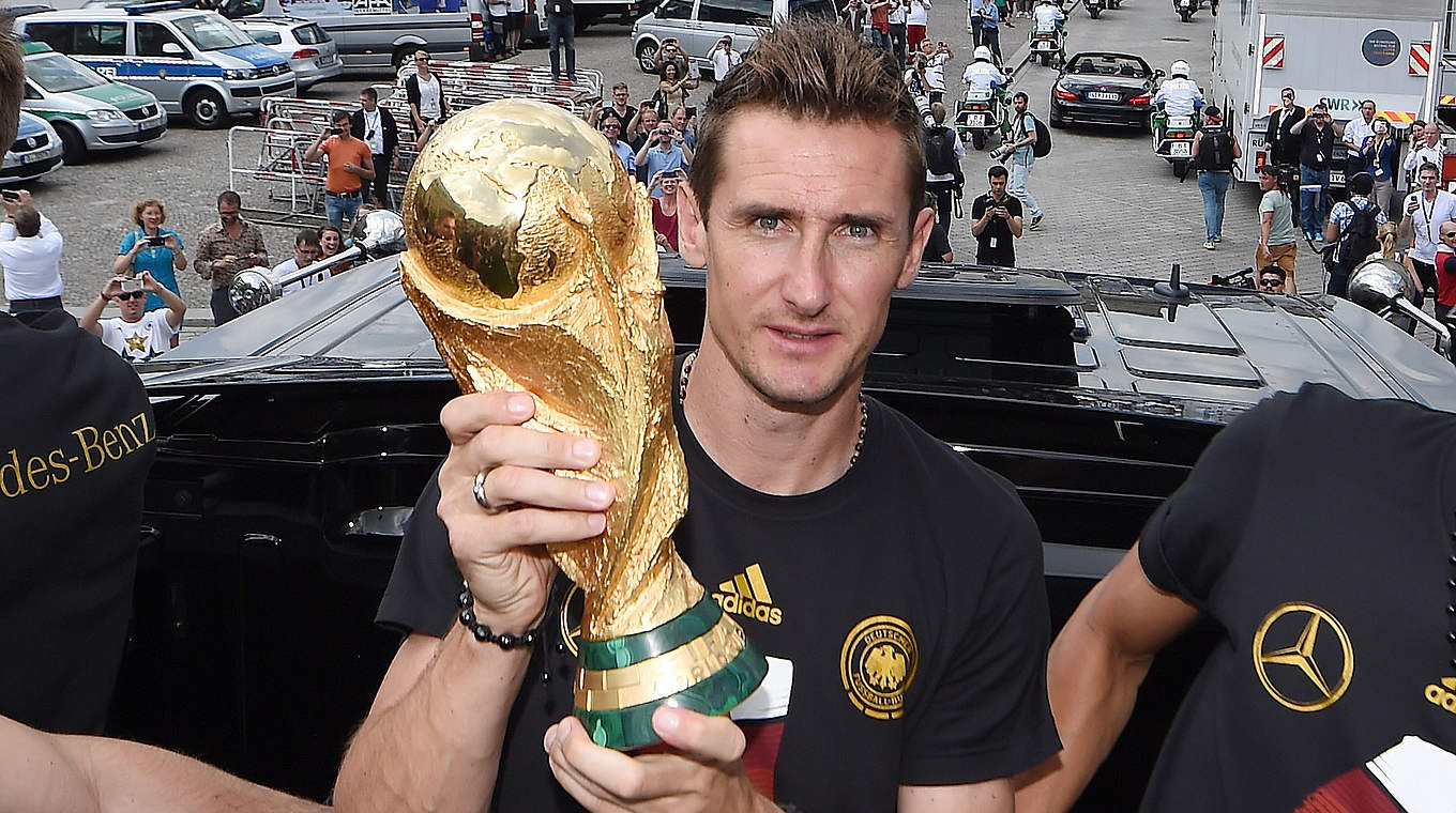 Rücktritt nach 137 Länderspielen: Klose © 2014 Getty Images