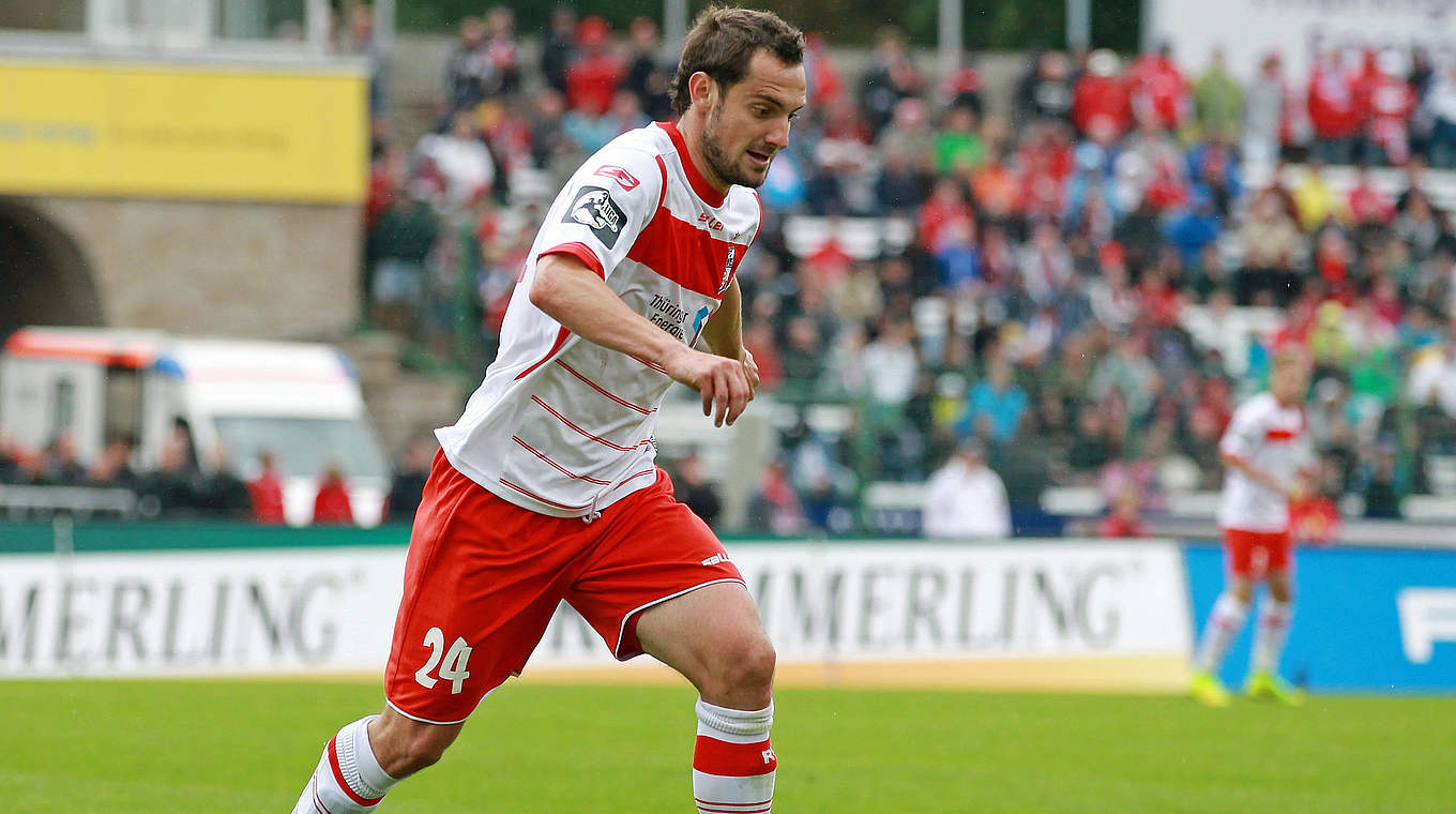 Zurück im Mannschaftstraining: Erfurts Juri Judt  © 2014 Getty Images