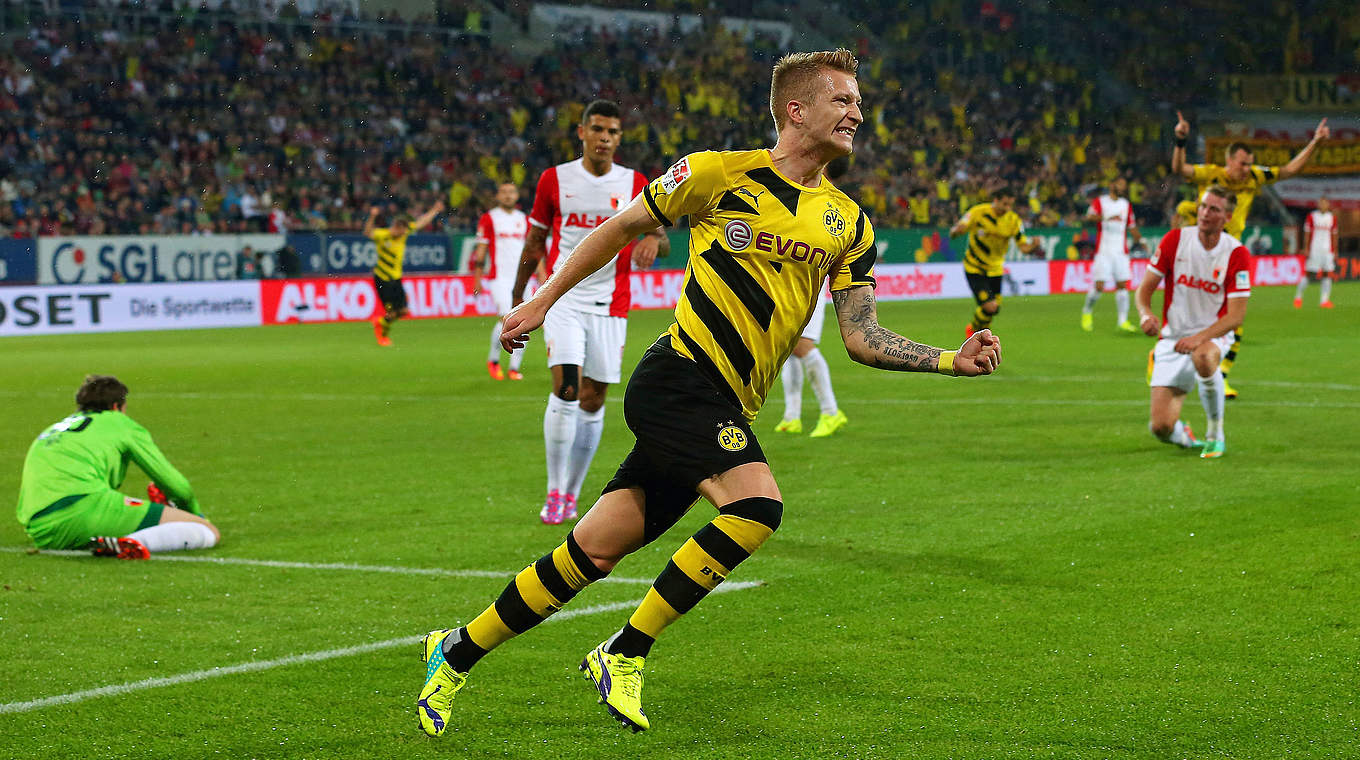 Bringt den BVB auf die Siegerstraße: Nationalspieler Marco Reus © 2014 Getty Images