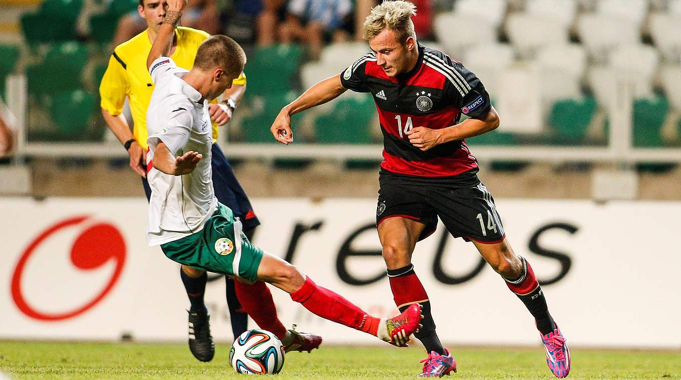 In der kommenden Saison für Hoffenheim am Ball: U 20-Nationalspieler Lohkemper (r.) © Getty Images