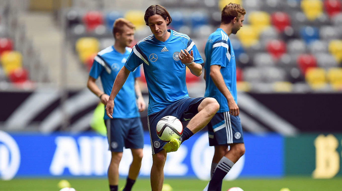 Ein Länderspieleinsatz: Sebastian Rudy © 2014 Getty Images