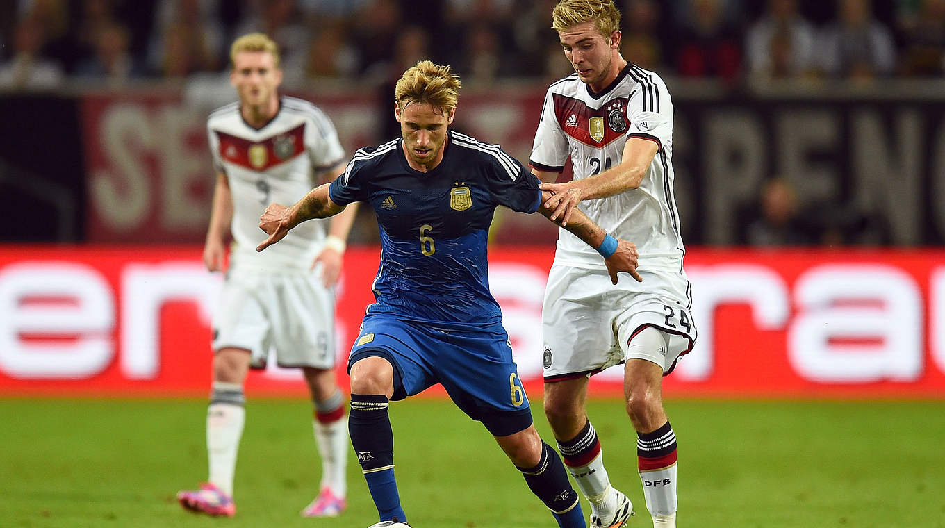 Antreiber im Mittelfeld: Weltmeister Christoph Kramer (r.) © 2014 Getty Images