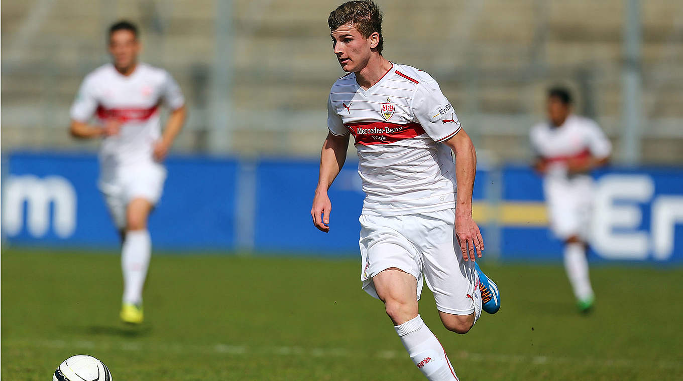 Werner: "Ich bin stolz darauf, das VfB-Trikot tragen zu dürfen" © 2014 Getty Images