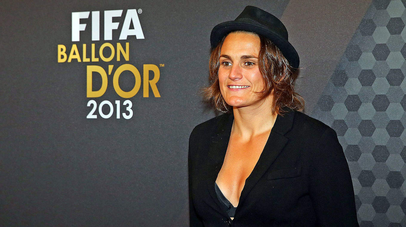 2013 zur Weltfußballerin gewählt: Nadine Angerer © 2014 Getty Images
