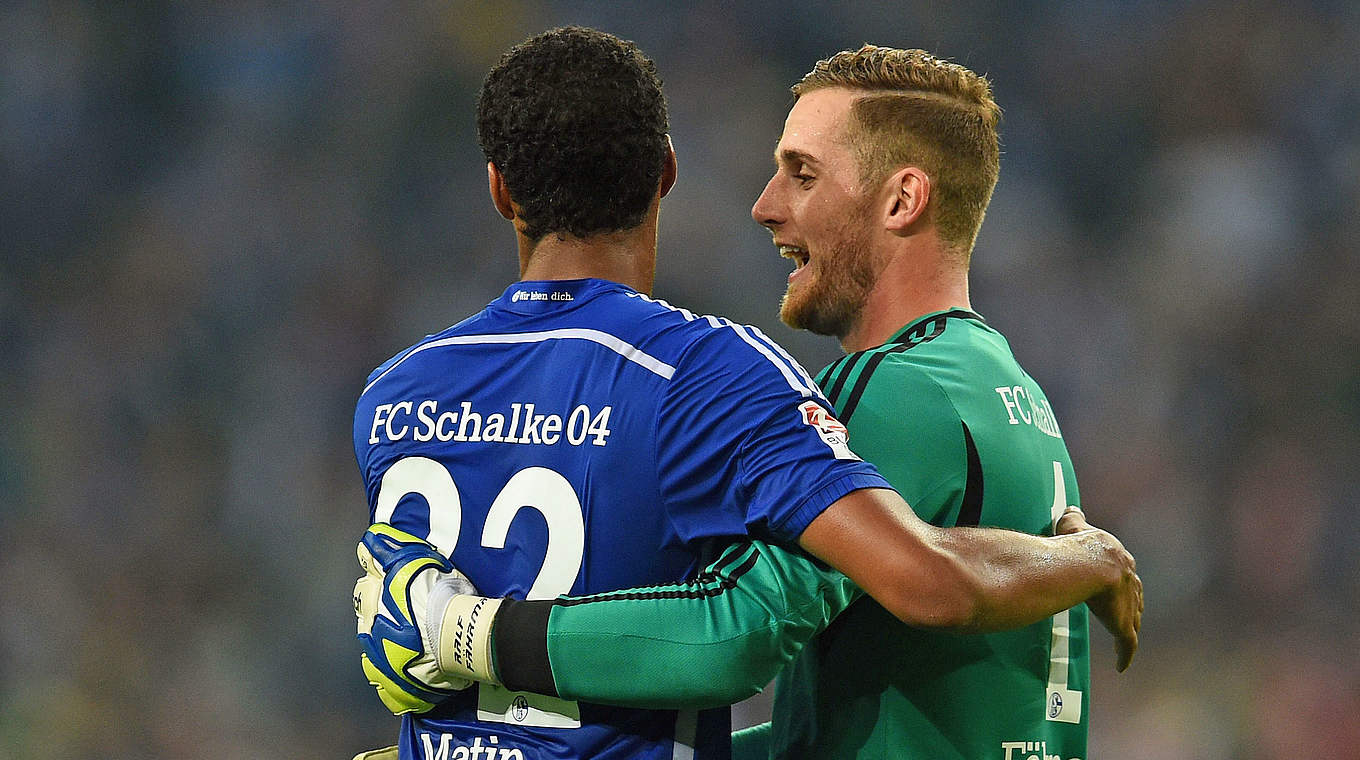 Auf dem Weg der Besserung: Ralf Fährmann (r.) © 2014 Getty Images