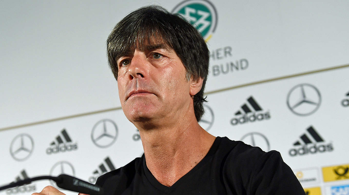 Löw: "Die Spieler sind fokussiert" © GES/Markus Gilliar