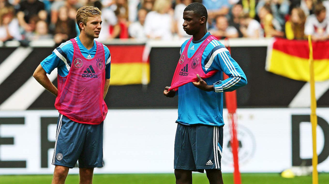 "Spieler des Spiels" unter sich: Christoph Kramer (l.) und Antonio Rüdiger © 2014 Getty Images