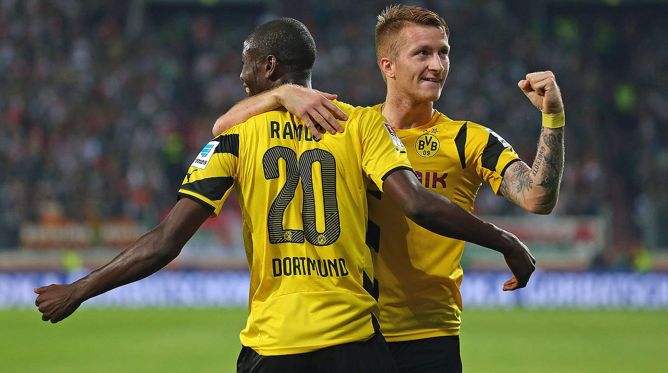 Beim BVB schon wieder eine zentrale Figur: Reus © 2014 Getty Images