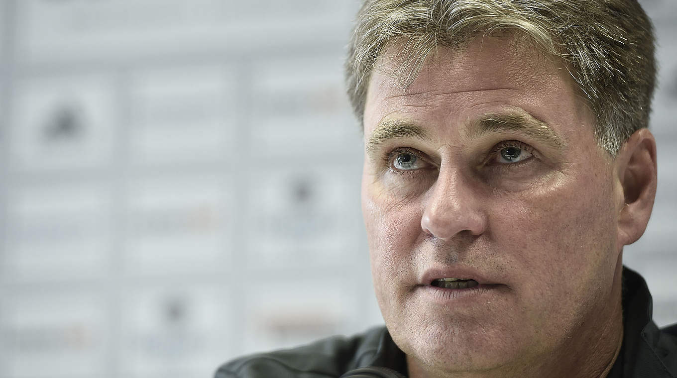 Erwartet mit Münster den SVWW: Coach Ralf Loose © 2014 Getty Images