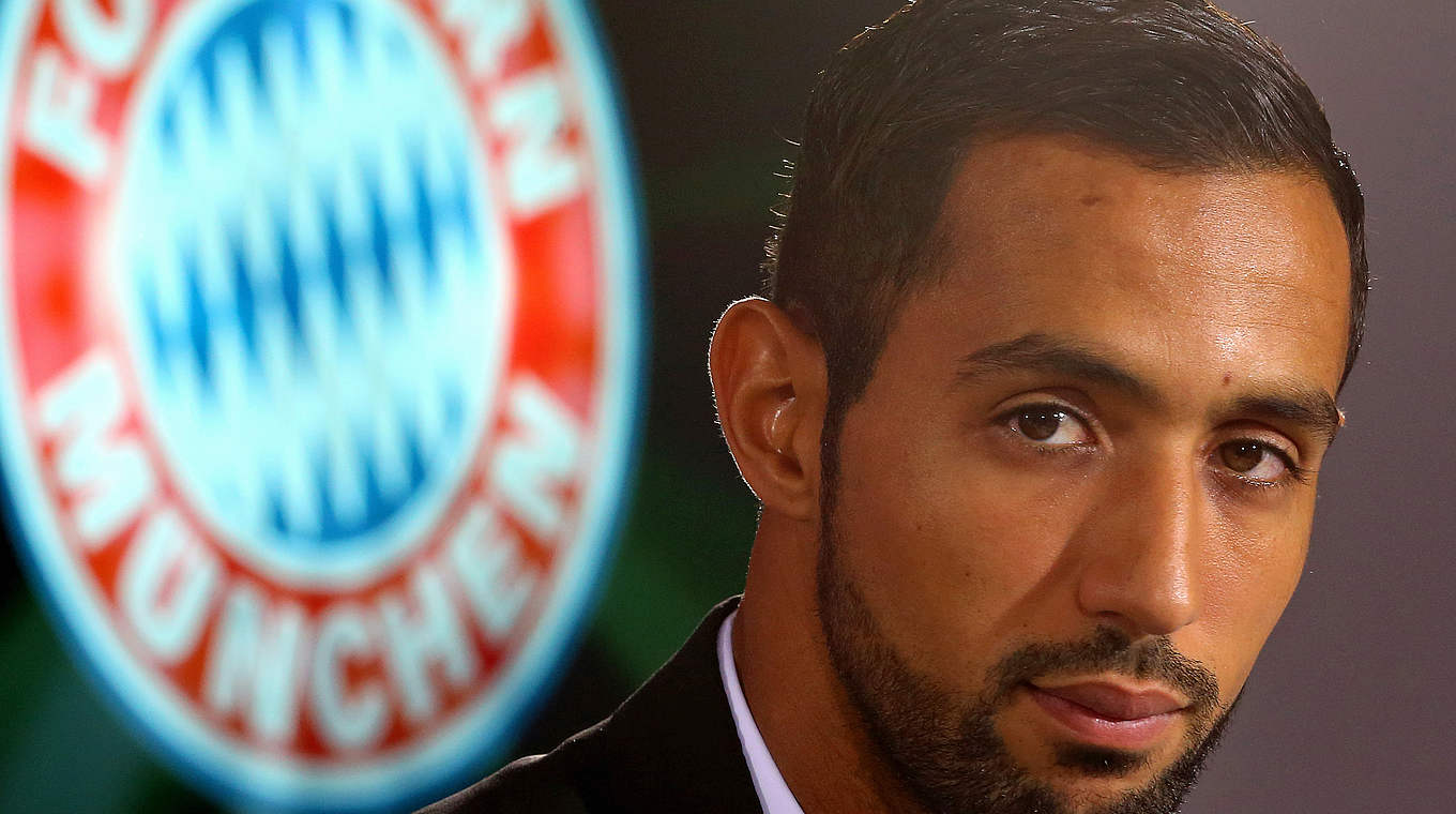 Wieder im Training: FCB-Verteidiger Medhi Benatia © 2014 Getty Images