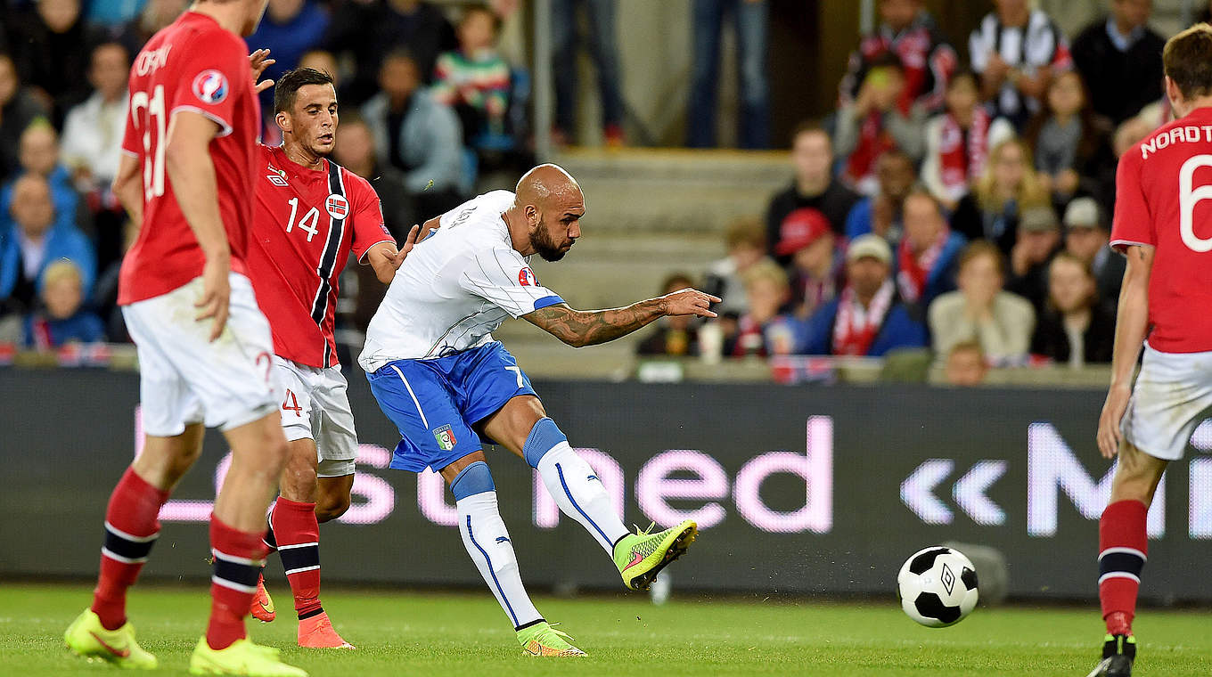 Traf zur italienischen Führung: Simone Zaza (M.) © 2014 Getty Images