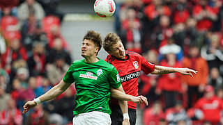 Zweikampf aus dem letzten Jahr: Prödl (l.) gegen Kießling © 2013 Getty Images