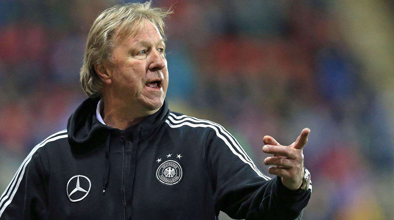 Hrubesch: "We can hold our heads high" © 2014 Getty Images