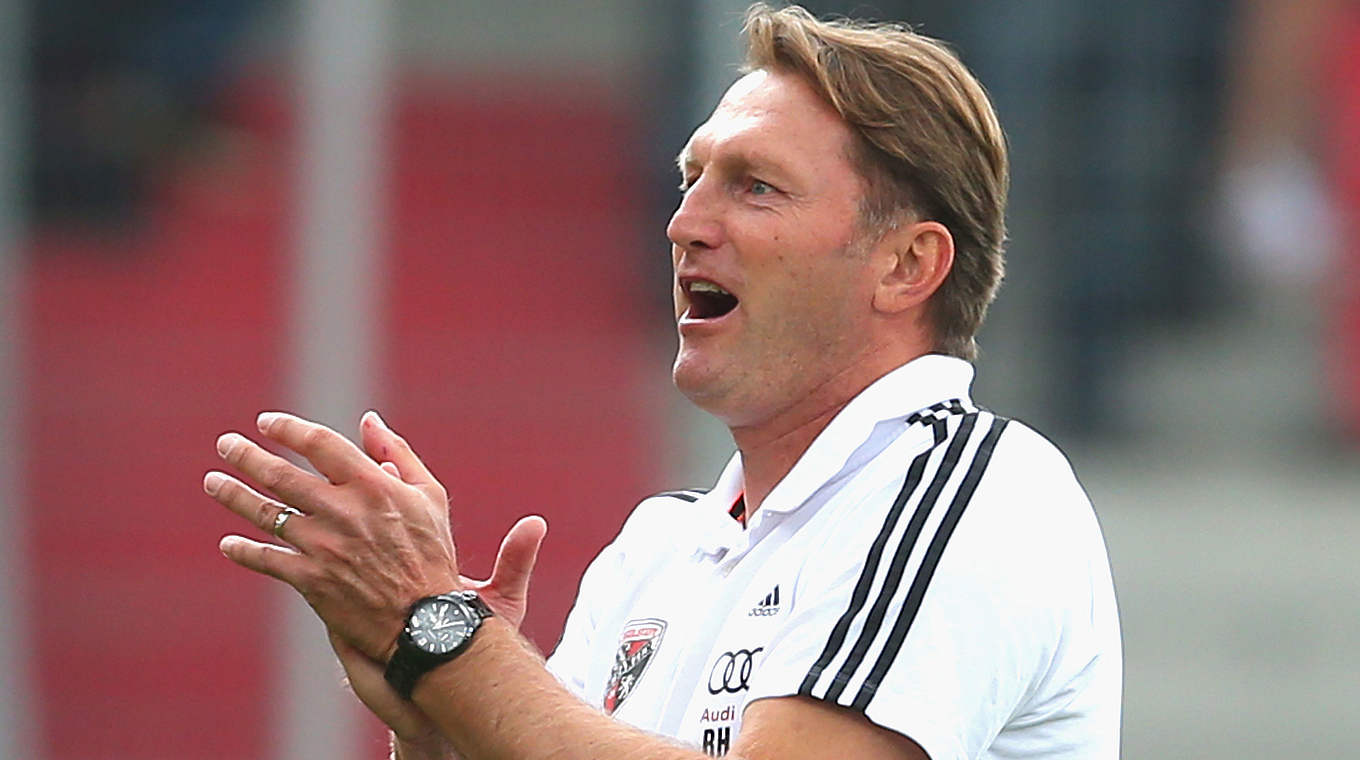 Trifft mit Ingolstadt auf seinen Ex-Klub: Trainer Ralph Hasenhüttl © 2014 Getty Images