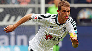 Trainiert wieder normal: Lars Bender von Bayer 04 © 2014 Getty Images